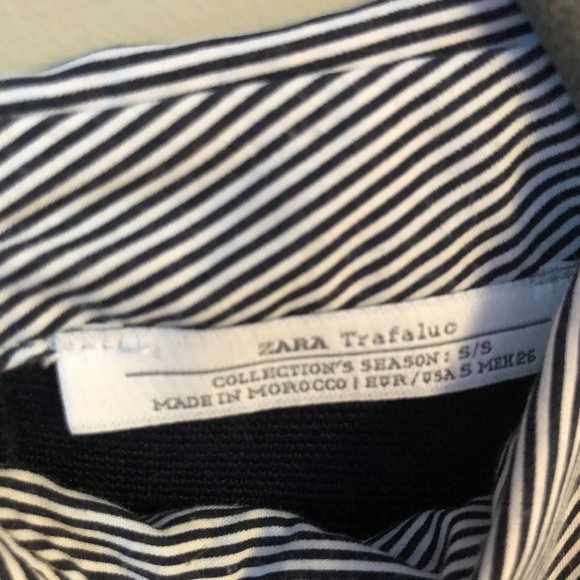 Zara Trafaluc Collar Shift Mini Dress - Picture 3 of 3